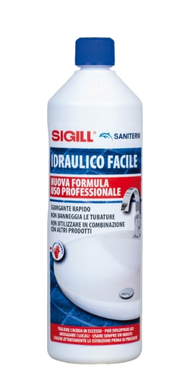 4 Prodotti. Idraulico facile. Pulitore vetri specchi. Pulitore condizionatori. Igienizzante auto