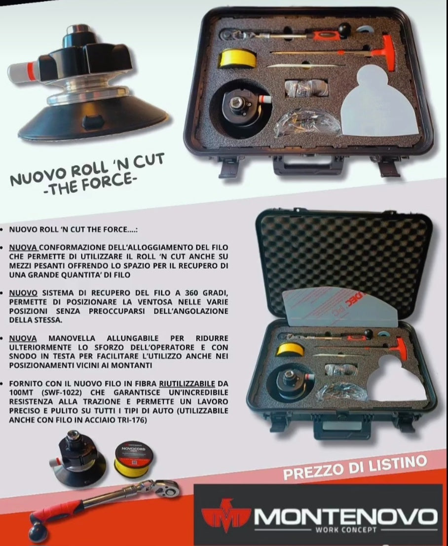 Nuovo Roll' n Cut stacca Parabrezza un solo operatore.