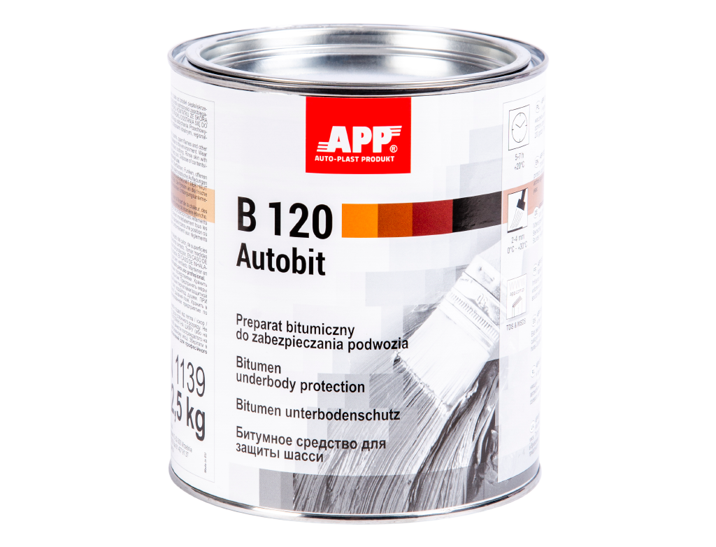 ANTIROMBO A PENNELLO 2,5 KG. NERO Protezione bituminosa con proprietà anticorrosive e fonoisolanti per proteggere il telaio dell'auto.