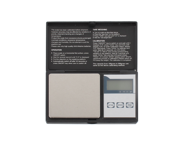 Bilancia di precisione per vernici con display illuminato