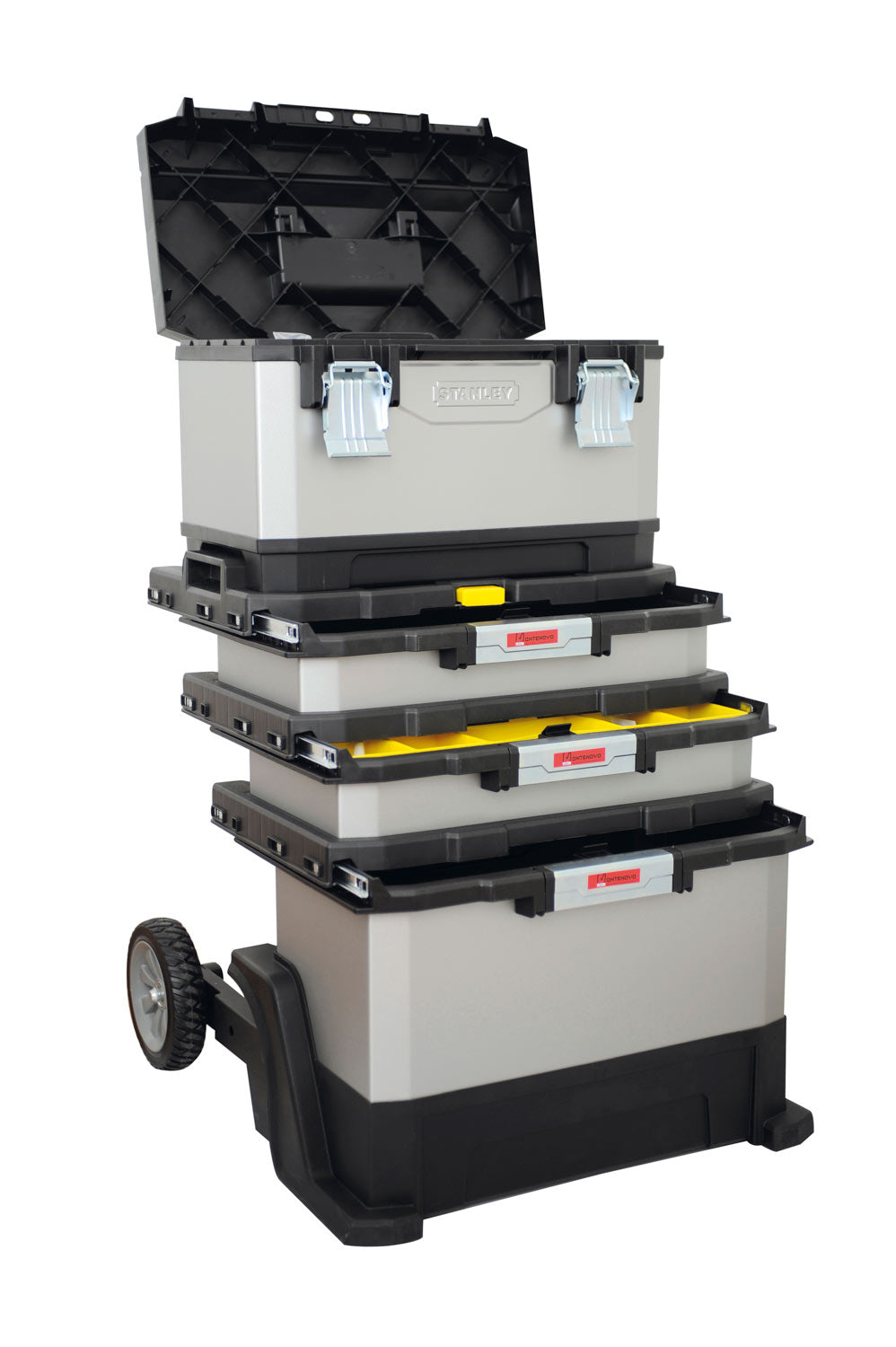 Trolley con 3 cassetti e valigia asportabile