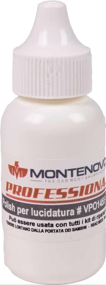 Polish per lucidare durante ciclo scheggiatura vetro