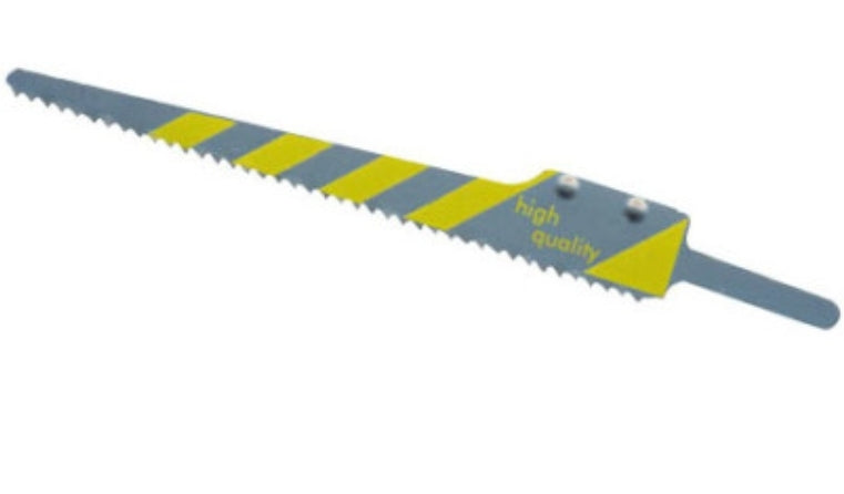 Set 10 lame 14 denti per seghetto per legno alluminio plastica