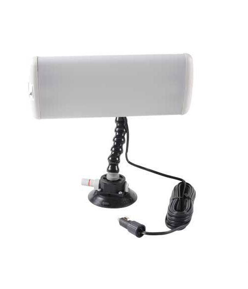 Lampada luminosa per lettura e verifica bolle su carrozzeria con ventosa