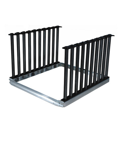 Rastrelliera per trasporto con furgoni di vetri parabrezza a 5 o 9 scomparti