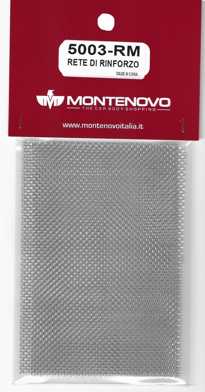 Rete di rinforzo per supportare le riparazioni di plastiche dim. 25cmx12,5cm.