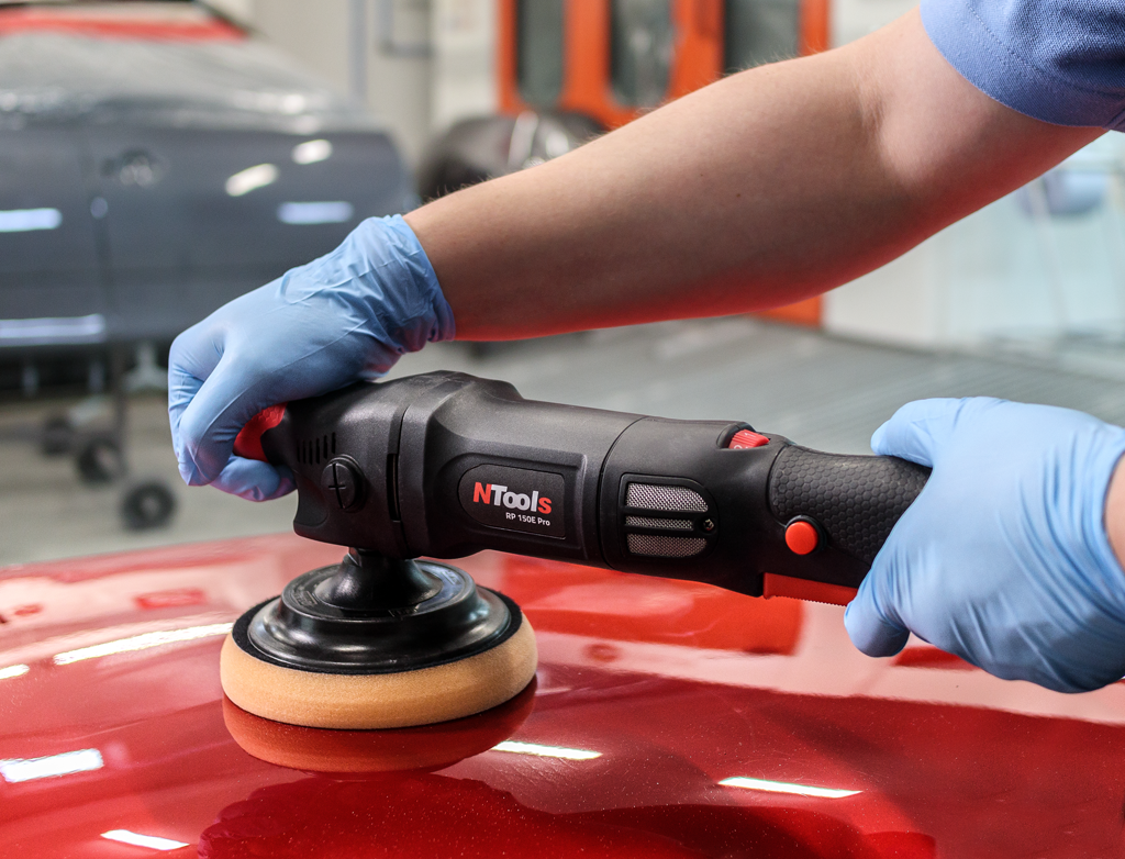 Lucidatrice elettrica professionale rotativa