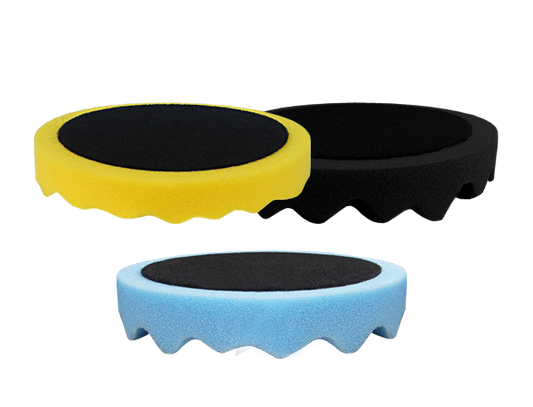Tampone per lucidatura Soft nero bugnato