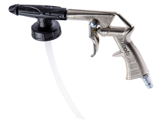 Pistola aspirante per applicazione body a spruzzo