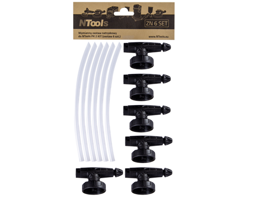Adattatori ricambio per pistola spruzzo body kit da 6 pezzi