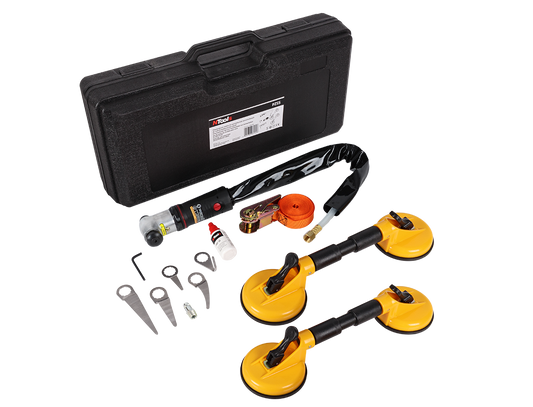 Kit stacca vetro  coltello seghetto taglia parabrezza con lame